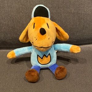 Dav Pilkey CUTE SOFT DOG MAN CHARACTER 9" Plush STUFFED ANIMAL TOY MerryMakers